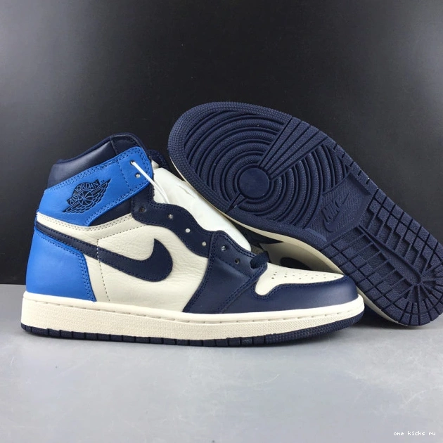 Rep Onekick OG Obsidian 555088-140 Retro High Jordan 1 Air 0628